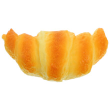 PVC Simulering Croissant Bröd För Dekoration I Flera Färger