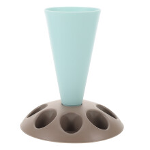Pastry Bag Holder Stand Med Flera Fack För Piping Påsar Och Tips