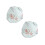 2Sets White Ceramic Kitchen Soup Bowls with Lid Durable for Storage 5