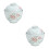 2Sets White Ceramic Kitchen Soup Bowls with Lid Durable for Storage 7
