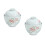 2Sets White Ceramic Kitchen Soup Bowls with Lid Durable for Storage 8