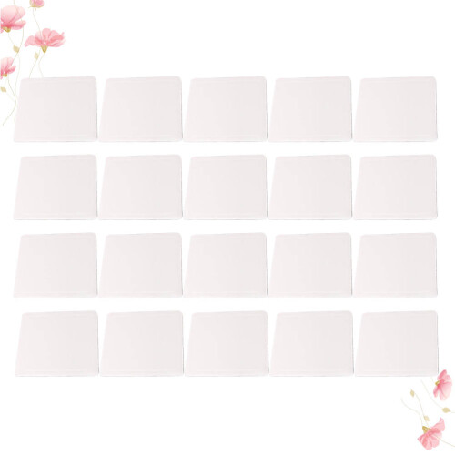 20 Unidades Base Quadrada Em Papelão Para Bolo 6 Polegadas Branco
