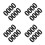 32Pcs Stainless Steel Mousse Ring Black Non-Stick Cake Baking Mold 2