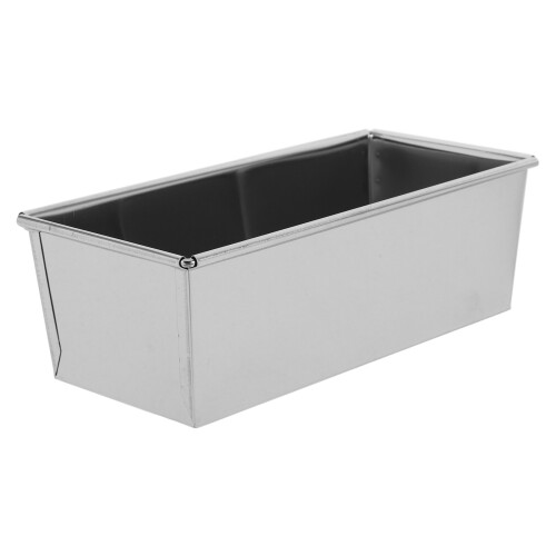 3Pcs Stainless Steel Bread Baking Loaf Pans Nonstick Silver Molds 2