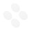 4Pcs Reusable Clear Acrylic Cake Circles Sturdy Dessert Bases 4