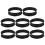 32Pcs Stainless Steel Mousse Ring Black Non-Stick Cake Baking Mold 9