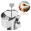 1set Stainless Steel Mousse Cake Rings For Kitchen Baking Use 8