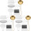 3Sets Easy-Use Stainless Steel Cookie Cutter Mold for Home Baking 3