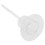 2Pcs Simple Baking Tools Cake Shape Base Stands Transparent 9