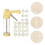 1Set Yellow Cake Piping Syringe Plastic Cookie Press Baking Tool Kit 3