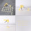 1Set Yellow Cake Piping Syringe Plastic Cookie Press Baking Tool Kit 11