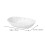 2Pcs Ceramic Deep Baking Tray White Smooth Durable Kitchenware 11