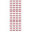 60Sets Red Baking Accessories Square Cupcake Cups for Home Use 8
