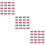 60Sets Red Baking Accessories Square Cupcake Cups for Home Use 9