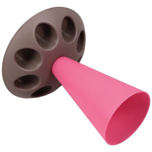 Pastry Bag Holder Stand Med 8 Fack För Munstycken Och Förvaring