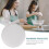 3St Cake Model Set in Wit Voor Creatief DIY Kinderfeest En Versiering 5
