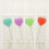10 Pezzi Candele Cuore Per Torta Matrimonio Compleanno 2