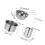 1 Set Rvs Boter Smeltpan Premium Praktisch 2