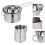 1 Set Rvs Boter Smeltpan Premium Praktisch 7
