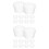 20 Pcs Creative Shaped Foam Cake Models Multi-Function Dummies 7