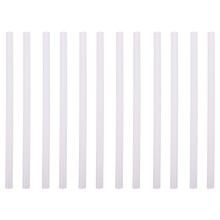24Pcs Plastkakdäck Stödpluggar För Kakor Staplingsrör För Tårta (Vit)