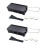 2Sets Mini Non-Stick Grill Pan with Foldable Handle Black Cheese Oven 5