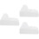 3Pcs Lightweight Foam Cake Models White for DIY Cake Decorating 6