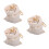 3Pcs Reusable Small Round Beans Natural Stoneware Baking Weights 500g 4
