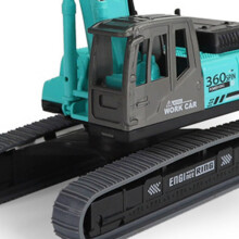 (Sky Blue) Kids\' Excavator Toy - Educational Vehicle for Toddlers