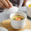 1Pc Ceramic Soup Bowl With Lid For Household Use 8