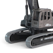 (Gray) Kids\' Excavator Toy - Educational Vehicle for Toddlers