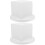 2Sets Multi-Functional White Foam Cake Models for Wedding and DIY Use 7
