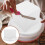 2Sets Multi-Functional White Foam Cake Models for Wedding and DIY Use 11