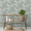 Green Tree Forest Wallpaper Textured Vinyl 1