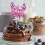 10Pcs Rosy Butterfly Cake Decorations Plastic Toppers for Home Use 5