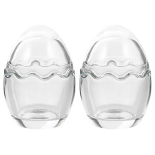 8Pcs Glass Cake Mould Cups Transparent Durable Dessert Glassware Set