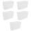 5Pcs White Foam Cake Dummies for DIY Baking Practice and Decoration 6