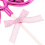 10Pcs Rosy Butterfly Cake Decorations Plastic Toppers for Home Use 8