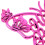 10Pcs Rosy Butterfly Cake Decorations Plastic Toppers for Home Use 9