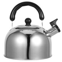 Peka Kettle Spisplatta Rostfritt Stål 3 L Tjock Botten Sval Handtag