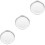 3Pcs High-Grade Silver Pizza Baking Pans Perforated Round Trays 6
