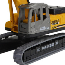 (Yellow) Kids\' Excavator Toy - Educational Vehicle for Toddlers