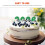 candele numerate a forma di pallone 2026 con glitter per torta 7