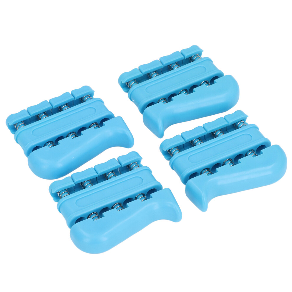 Light/Blue 4Pcs Finger Strengthener Set, 3Lb Grip, Adjustable Tension