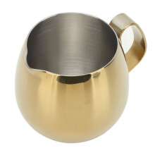 Stainless Steel Milk Frothing Pitcher 300ml for Latte Cappuccino Art