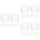 18 Pezzi Coppette In Schiuma Per Cupcake E Muffin Fai Da Te 8