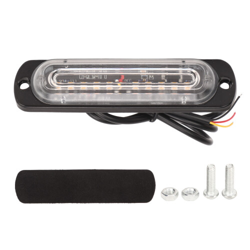 12V/24V 36W Side Warning Light for Trucks & SUVs, 10 LEDs Strobe 1