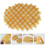 6 pezzi finto waffle realistico per cucina e vetrina pasticceria 9