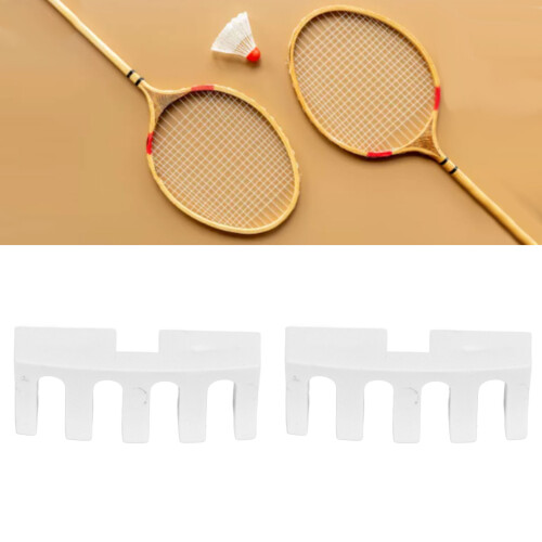 2PCS Badminton Racquet Load Spreader Plastic Protector for Manual Stringing Machines