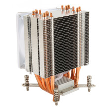 CPU-Kühler mit 6 Heatpipes, 90x90x25 mm, 48 CFM, 12 V, 22 dB, Hydraulischer Lüfter